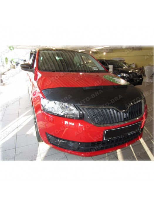 Kožený kryt/potah kapoty Škoda Rapid